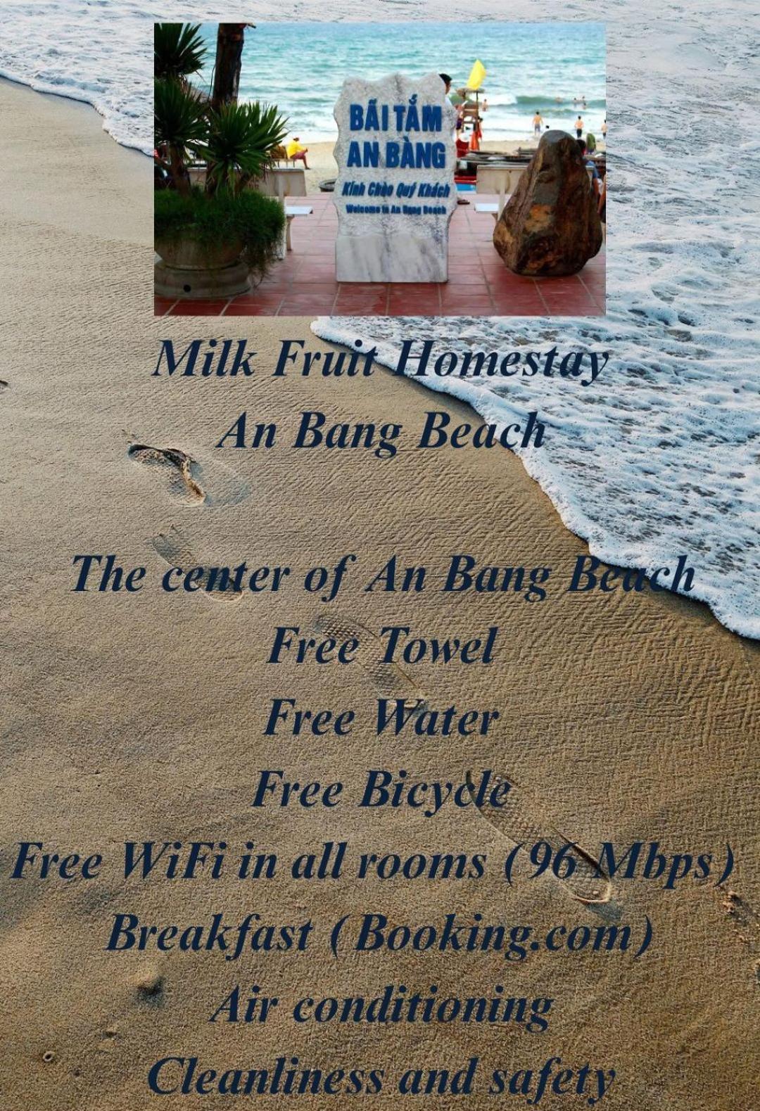 Milk Fruit Homestay - An Bang Beach Hội An Buitenkant foto